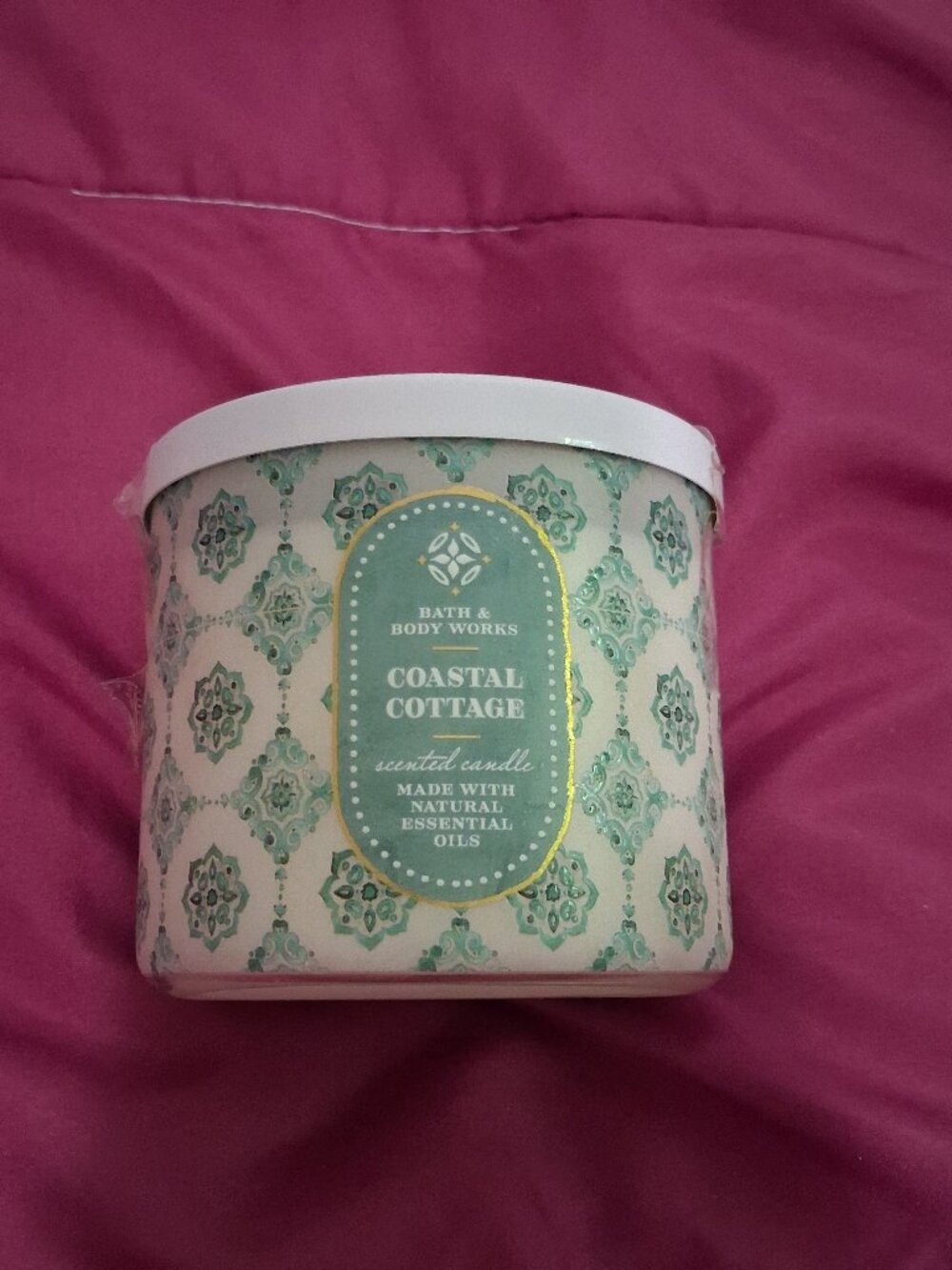 B&BW 3 Wick Candle - Coastal Cottage (Sage & Oakmoss)